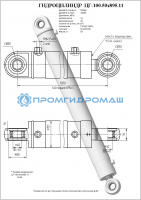 Гидроцилиндр ЦГ-100.50х895.11