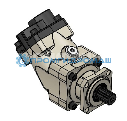 Гидронасос аксиально-поршневой с наклонным блоком 56 CC BENT AXIS PISTON PUMP